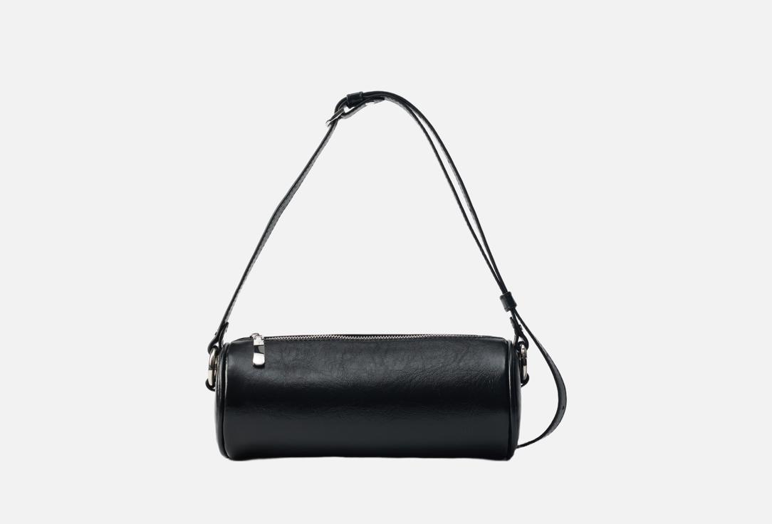 

кожаная сумка-багет AFINA, Черный, 775