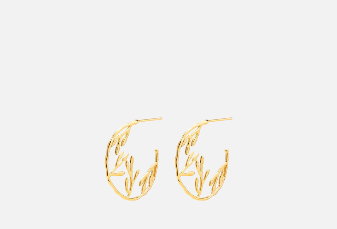 

Серьги ATTRIBUTE SHOP, Vinea золотистые 2 шт