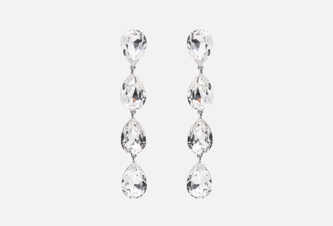 

Серьги ATTRIBUTE SHOP, Crystal Tears 2 шт