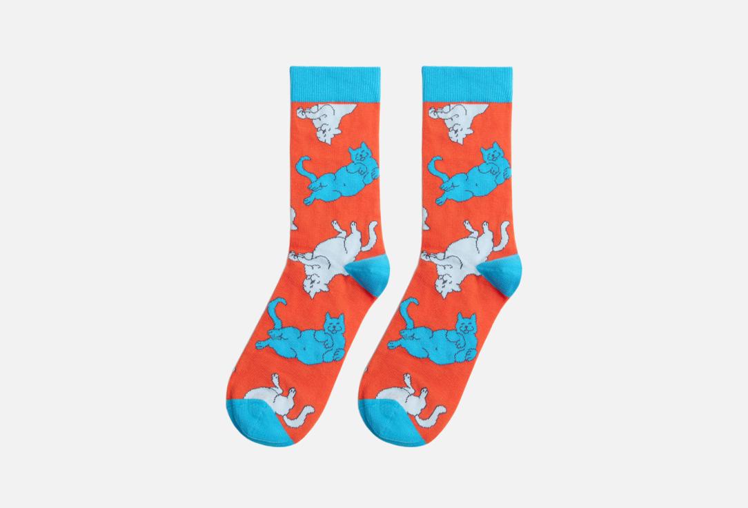 

Носки высокие BEFREE, Принт, Красные 41-43 мл