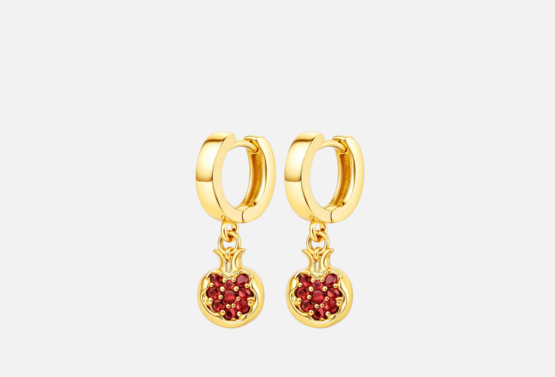 

Серьги STONE PHILOSOPHY, Pomegranate 2 шт