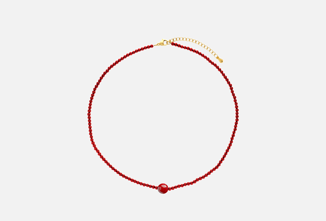 

Чокер JEWEL4U, Красный коралл 1 шт