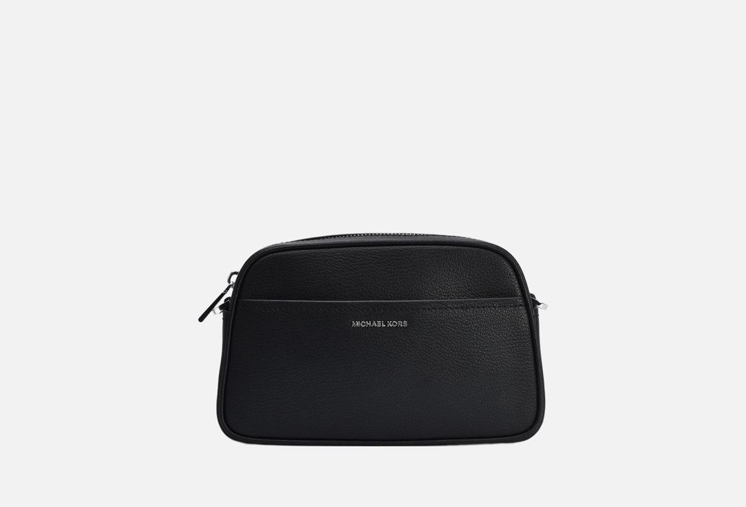 

кожаная сумка кросс-боди MICHAEL KORS, Черный, JET SET