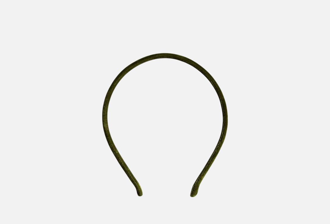 

Бархатный ободок для волос БАБУШКИНЫ СВЯЗИ, Зеленый, Очарование 1 шт