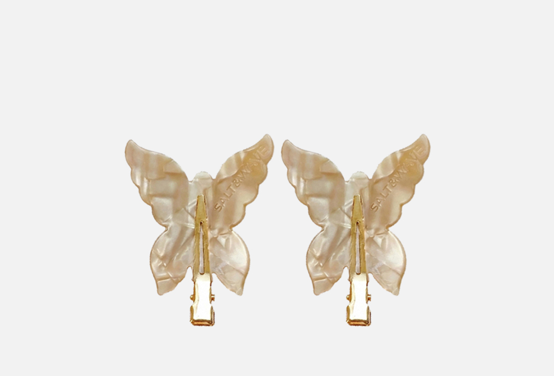 

Набор заколок для волос SALT&WAVE, Бежевый, Cupid toffee 2 шт