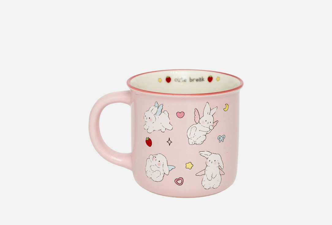 

Кружка керамическая ZAKKA, Принт, Cute break 1 шт