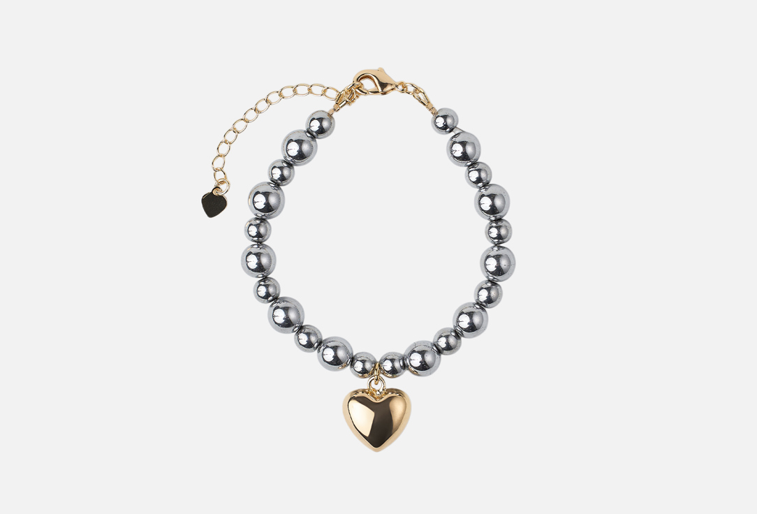 Из гематита с сердцем 1 шт 2200₽