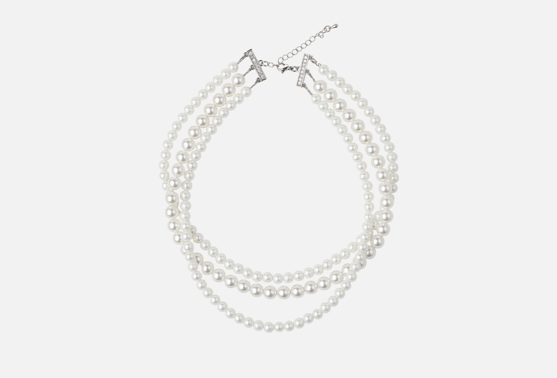 

Колье 19.STONE, Трехрядное из жемчуга 1 шт