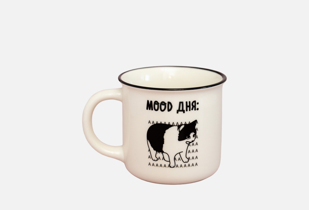

Кружка керамическая ZAKKA, Принт, Mood дня 1 шт
