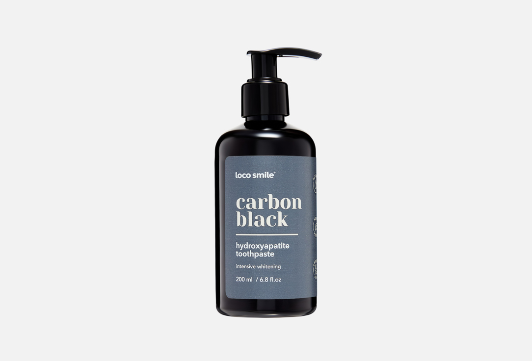 

Отбеливающая зубная паста LOCOSMILE, Carbon Black 200 мл