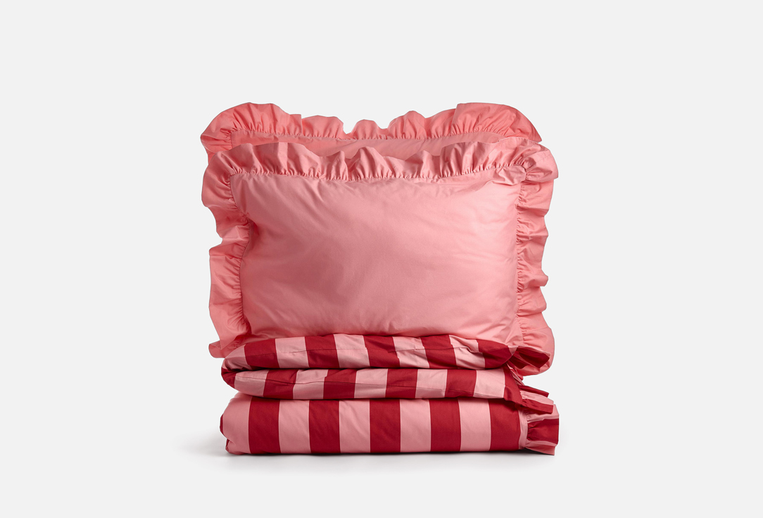 

Комплект постельного белья SELA, Принт, Без простыни, 200х220 см 2-спальный мл