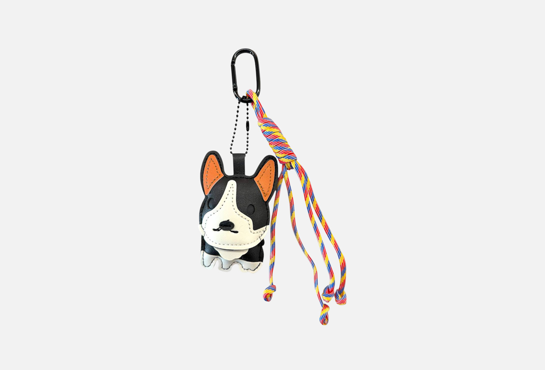 

Брелок-обвес S!ЖY NA SHEE, Мультиколор, Черный бульдог