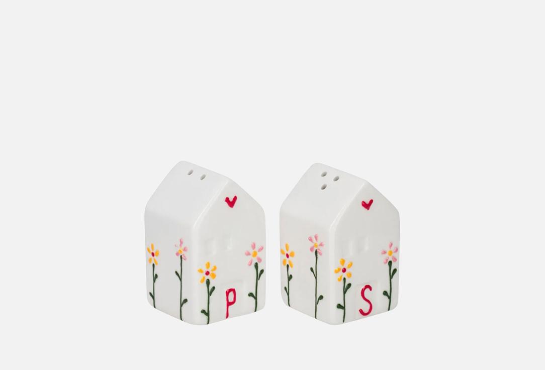 

Набор для специй ROOMI, Принт, Цветы 2 шт