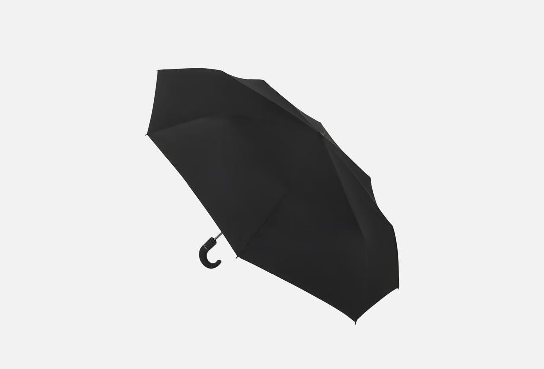 

Зонт складной ТРИ СЛОНА, Черный, С ручкой крюк