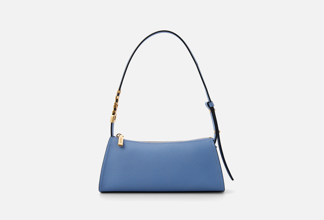 

кожаная сумка кросс-боди DKNY, Голубой, AVRIL