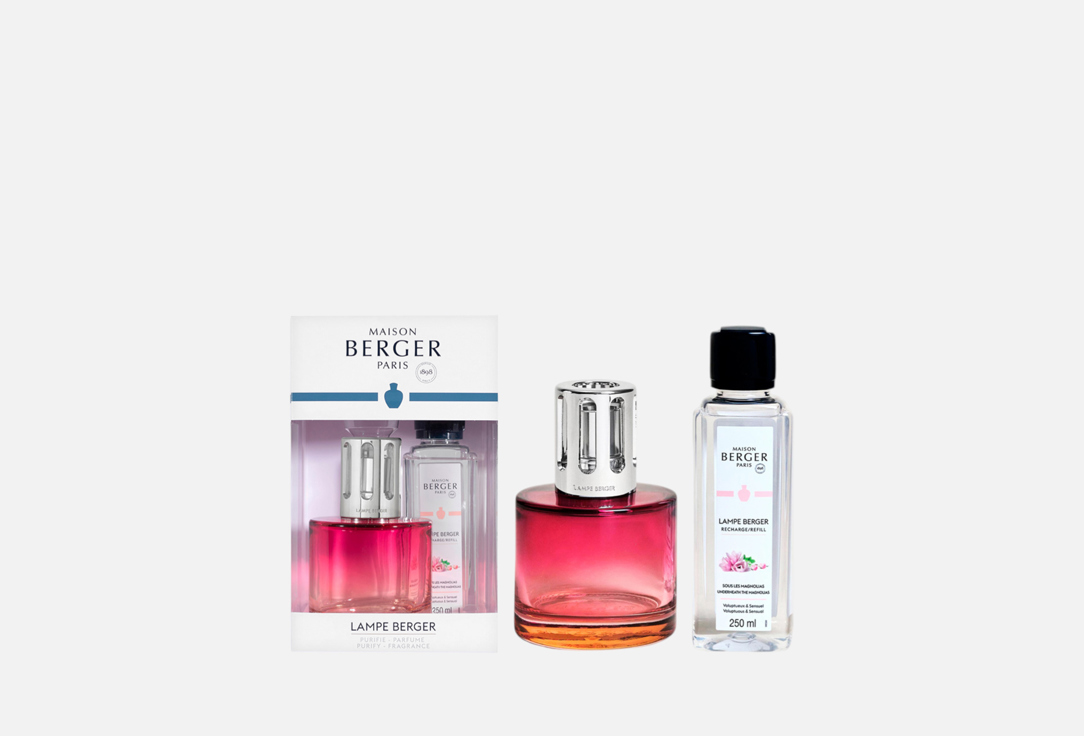 

Ароматический набор с лампой берже MAISON BERGER PARIS, Underneath the magnolias 2 шт