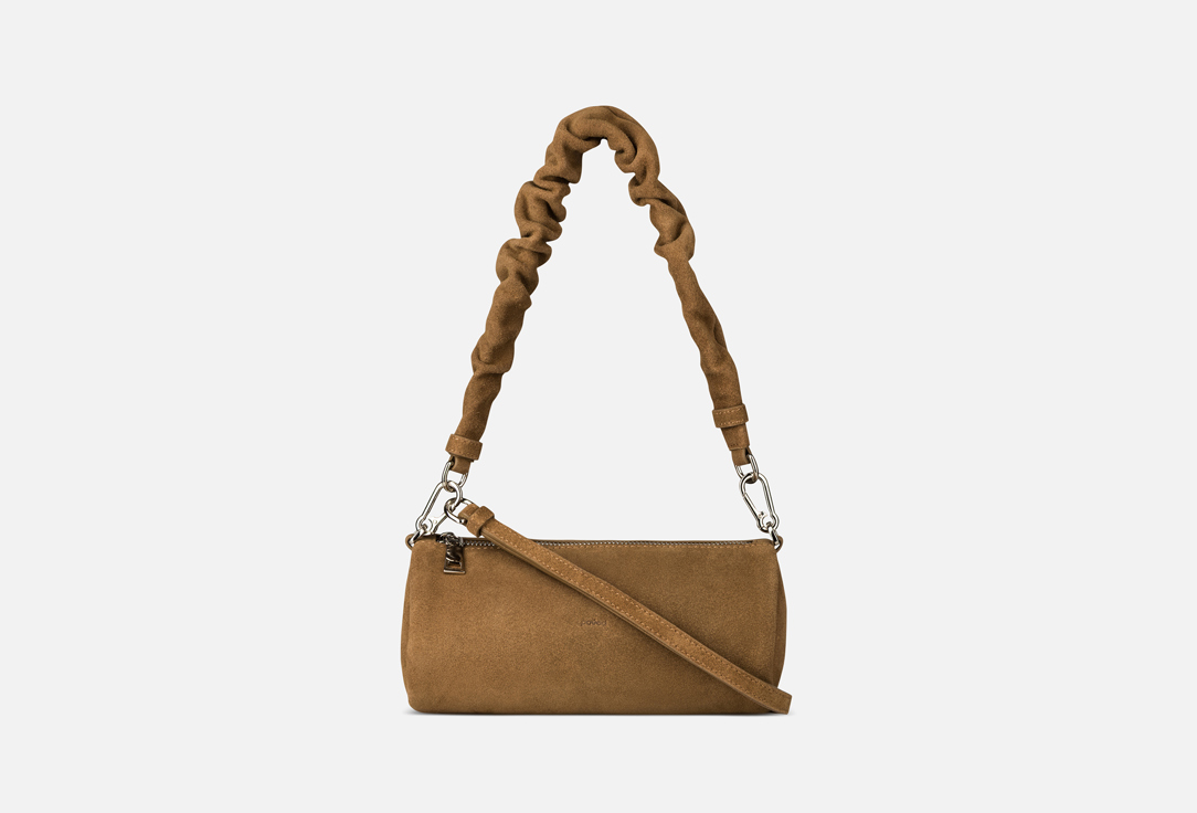 

замшевая сумка кросс-боди POVOD, Коричневый, Туба