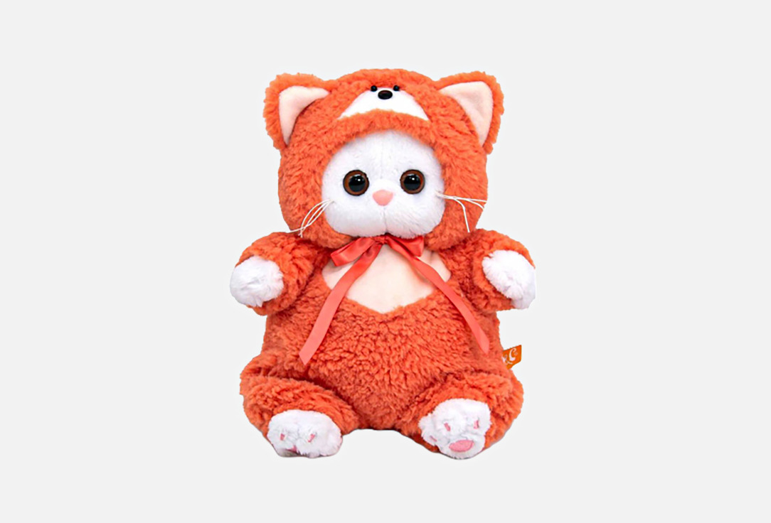 

Мягкая игрушка BUDI BASA, Оранжевый, Кошечка Ли-Ли BABY в костюме лисички 1 шт