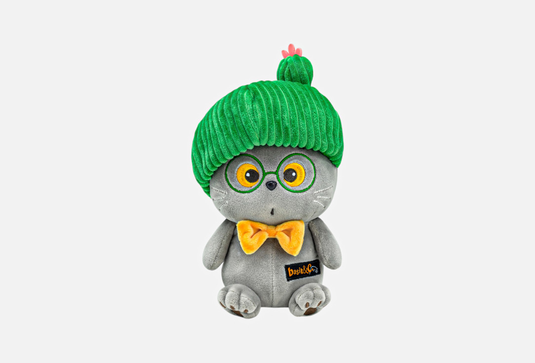 

Мягкая игрушка BUDI BASA, Серый, Басик Ботаник 1 шт