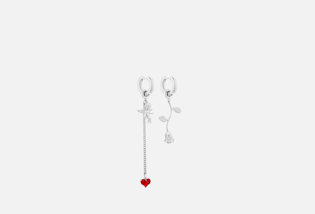 

Серьги ME.YOU.DREAMERS, Rose & Heart 2 шт
