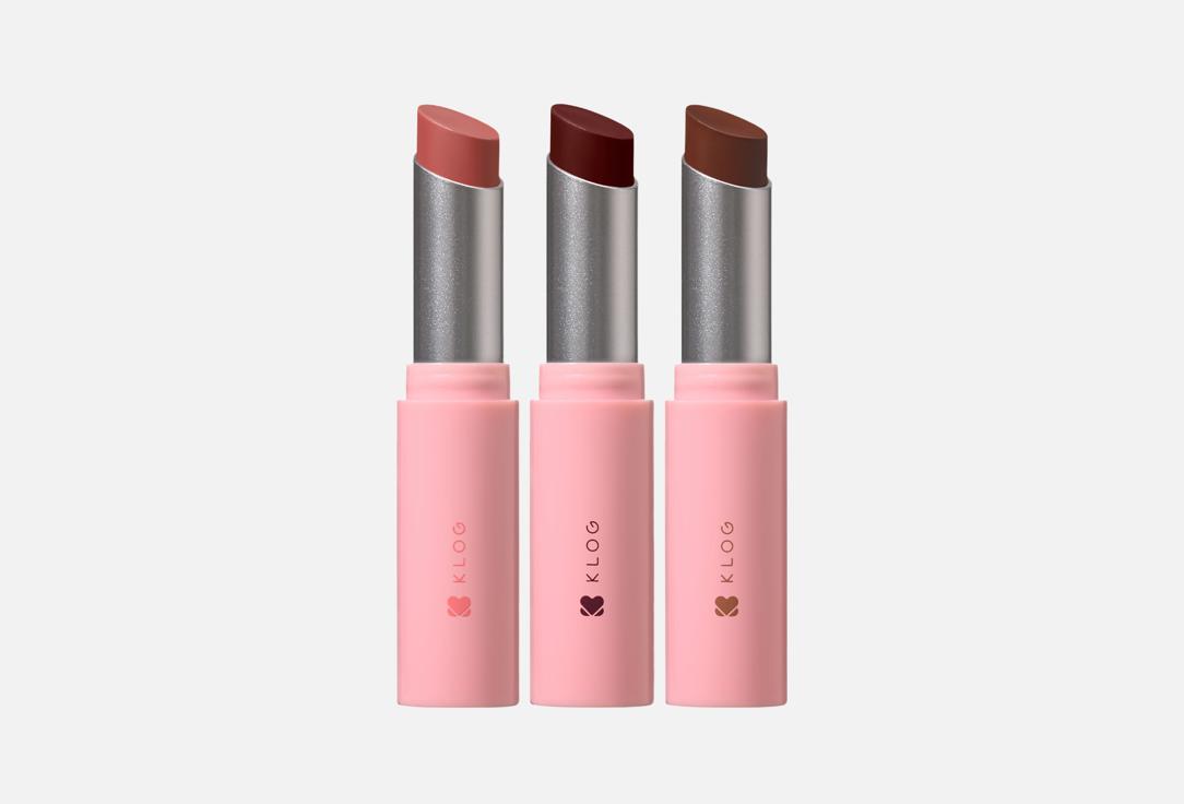 

Бальзам для губ KLOG, Melting Dewy Lip Balm 3 шт