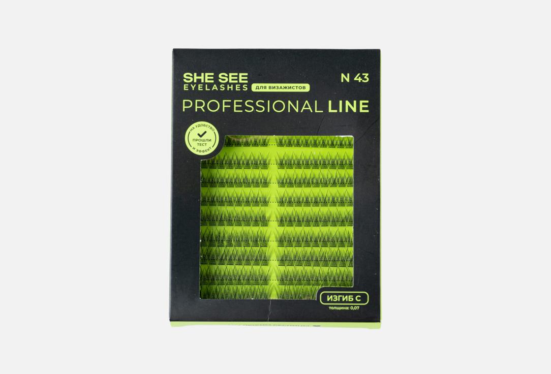 

Накладные ресницы-пучки SHE SEE, Джейн 180 шт