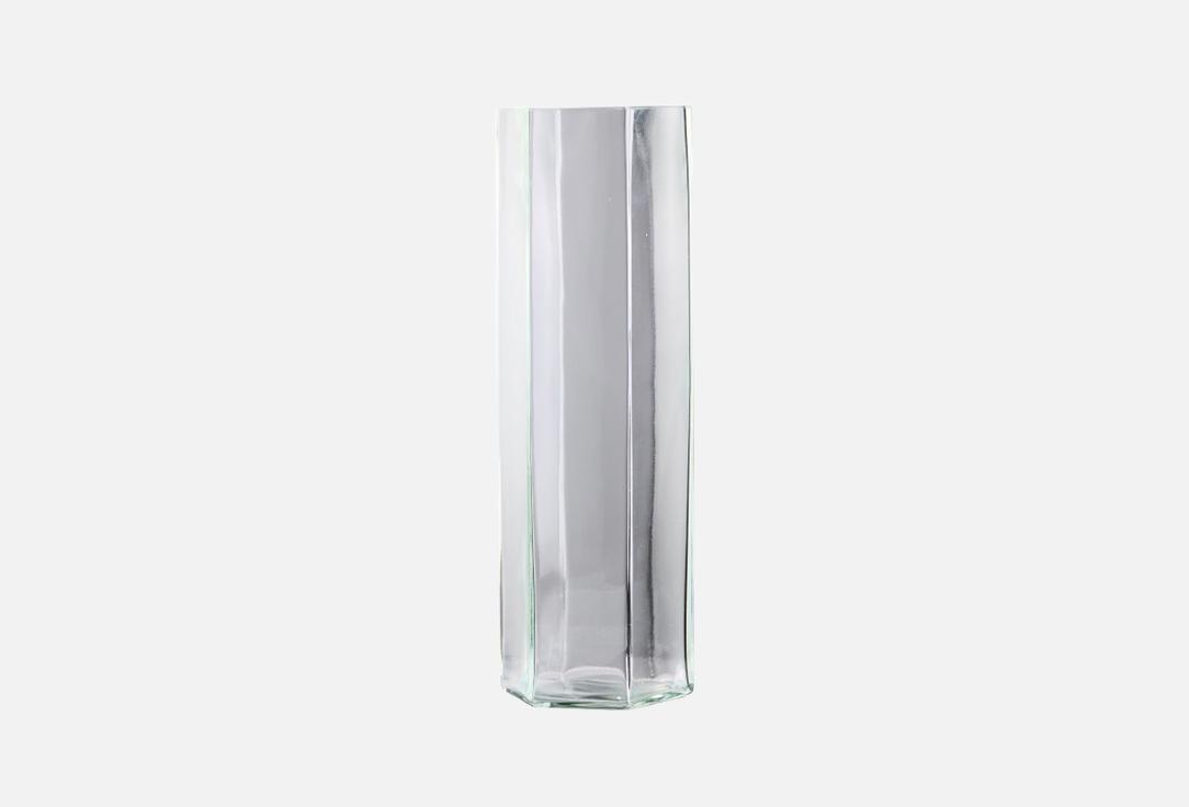 

Ваза SOLMAX, Прозрачный, ШЕСТИГРАННИК, прозрачная, 12х40 см 1 шт