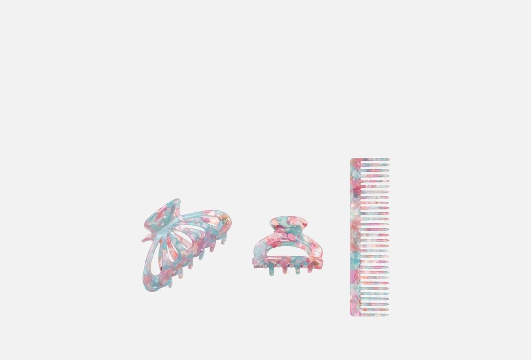 

Набор аксессуаров для волос БЕЛОСНЕЖКА, Мультиколор, Sunshine blush 3 шт