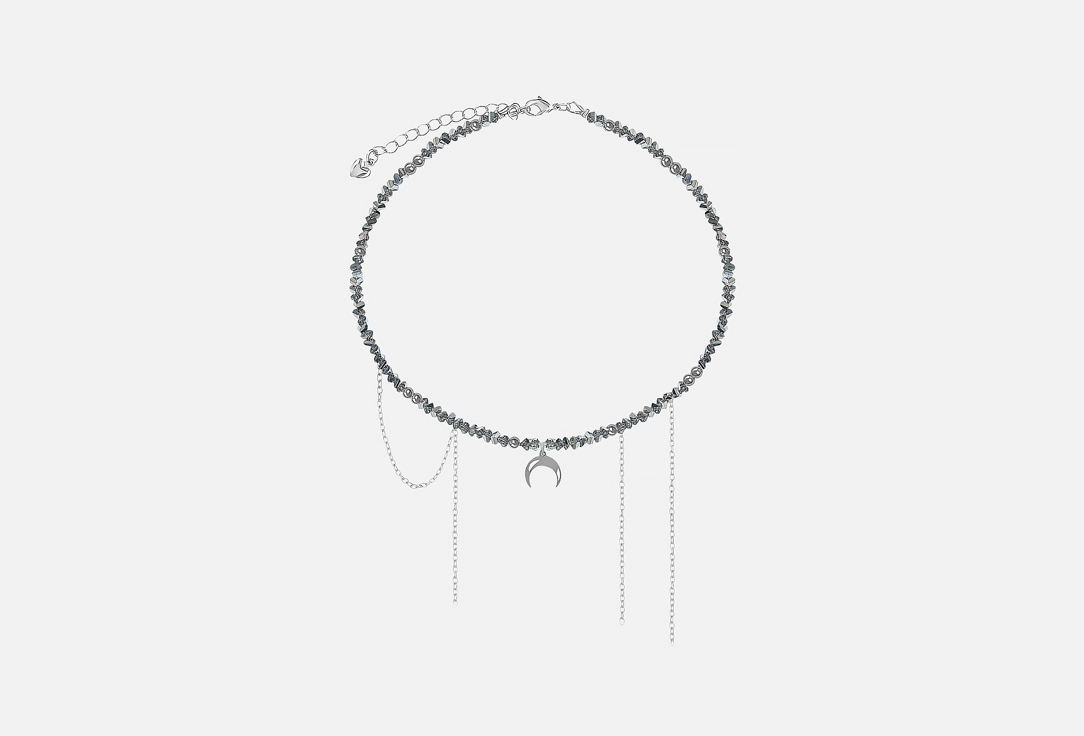 

Колье ЛУНА, С подвеской полумесяцем 1 шт