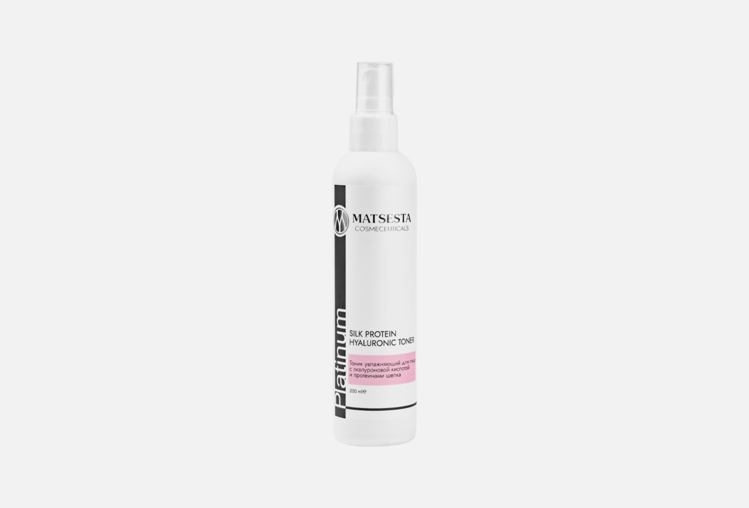 Silk protein hyaluronic toner 200 мл