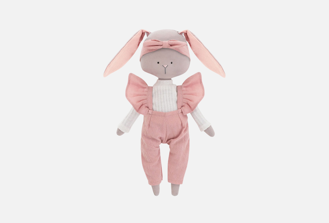 

Мягкая игрушка ORANGE TOYS, Зайка Люси в розовом комбинезоне 1 шт