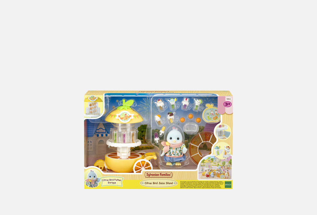 

Игровой набор SYLVANIAN FAMILIES, Тележка с соком Цитрусовой птички