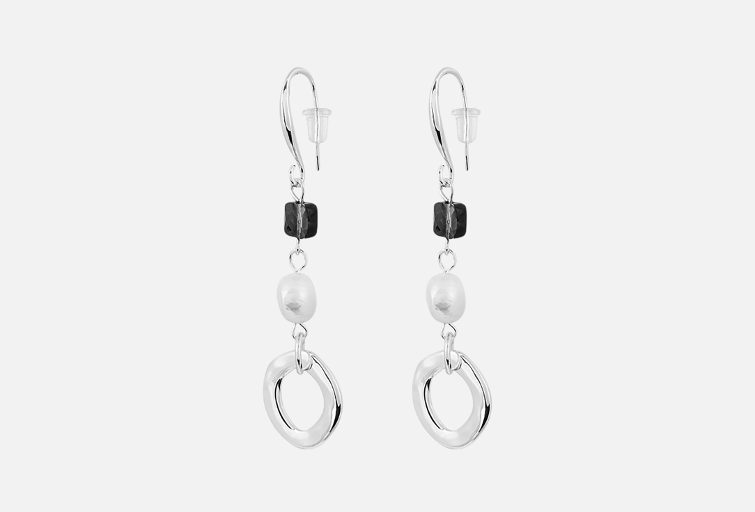 Pearl ring silver 2 шт