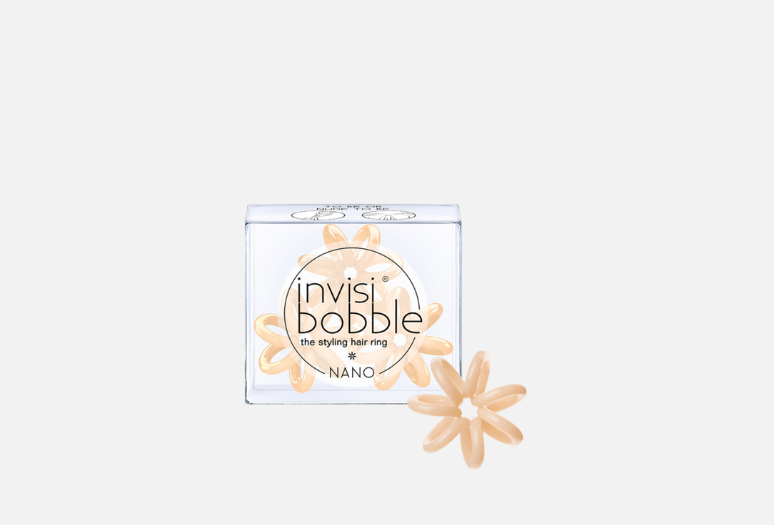 Invisibobble Резинка для волос  NANO To Be or Nude to Be