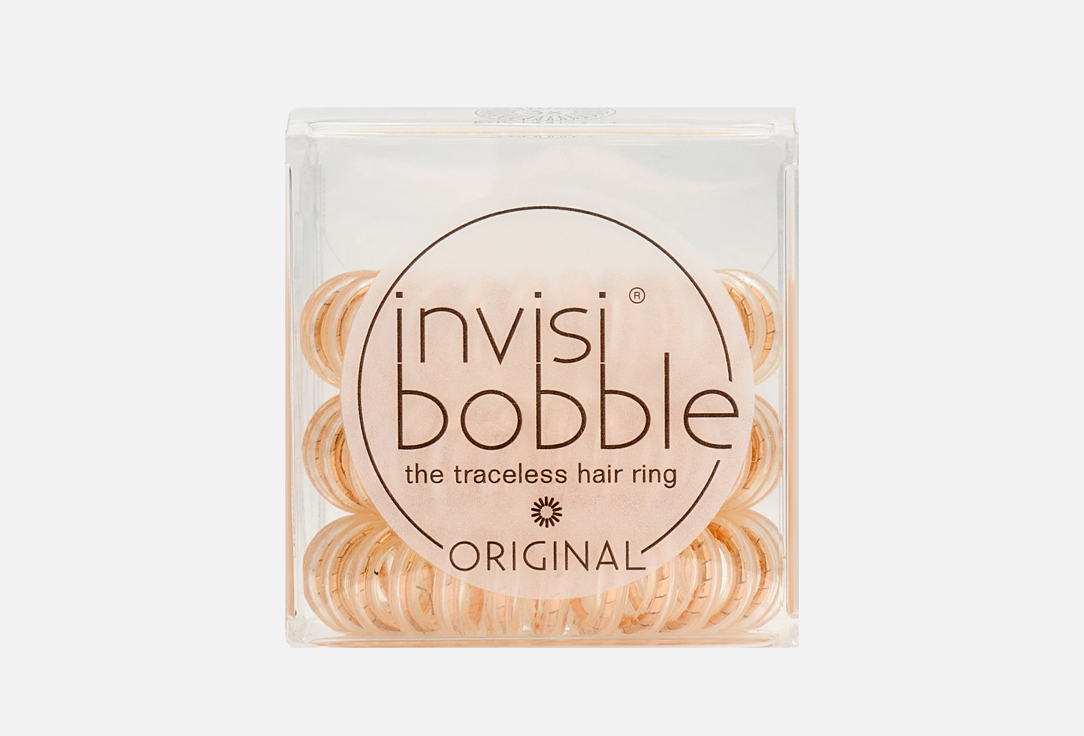 Изображение товара Резинка-браслет для волос Invisibobble Time To Shine Bronze Me Pretty оригинал из Германии