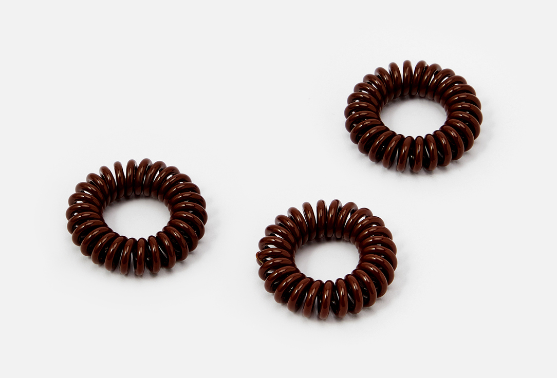 Invisibobble ORIGINAL Резинка-браслет для волос 3 штуки Pretzel Brown