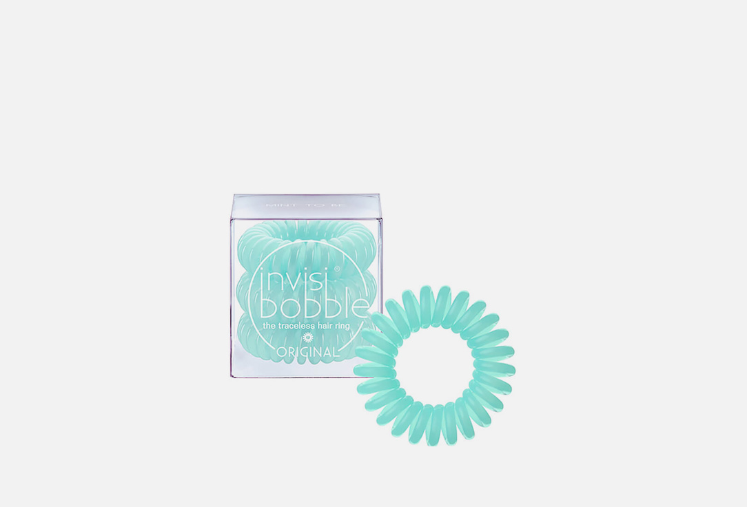 ORIGINAL Резинка-браслет для волос 3 штуки Invisibobble Mint to Be 