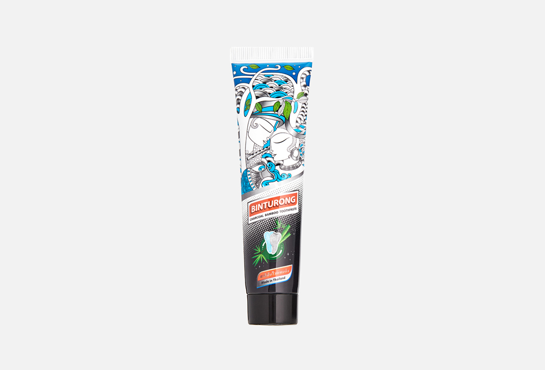 Угольная зубная паста BINTURONG  Charcoal Bamboo Toothpaste 