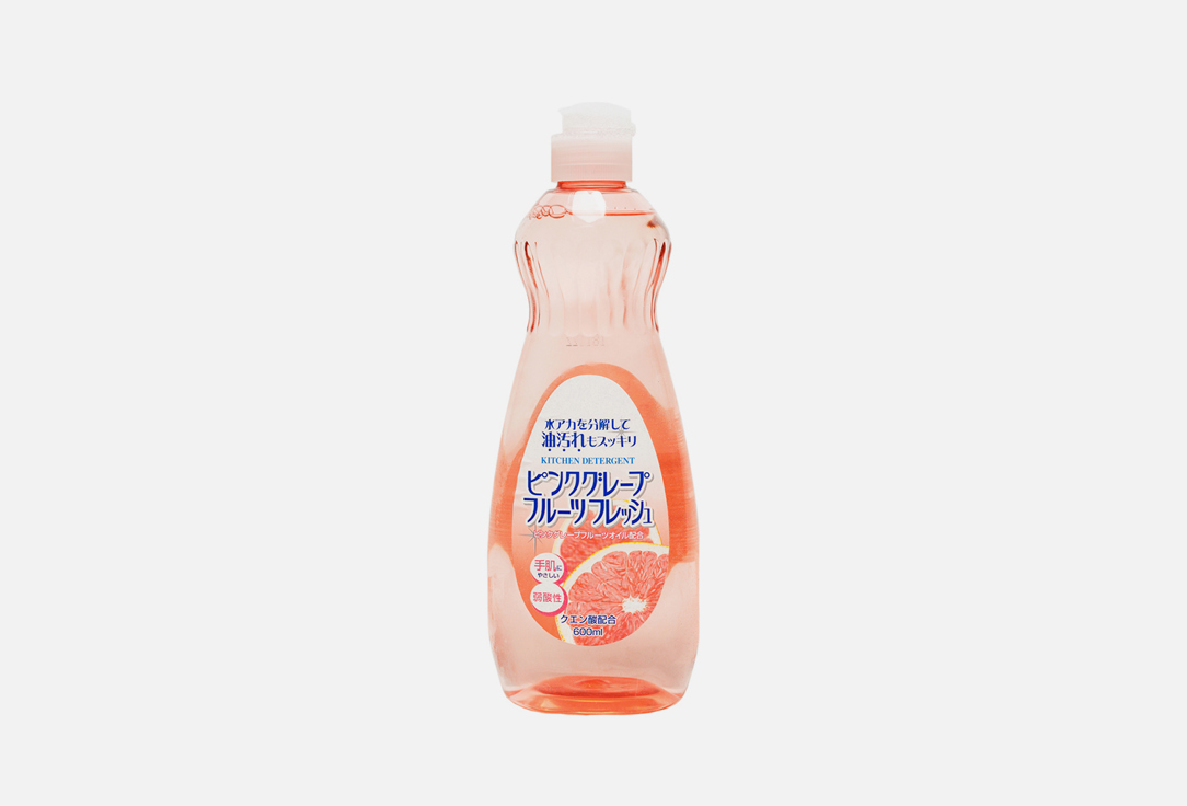 Жидкость для мытья посуды ROCKET SOAP Fresh - грейпфрут 600 мл rocket soap отбеливатель для одежды rocket soap 600 мл
