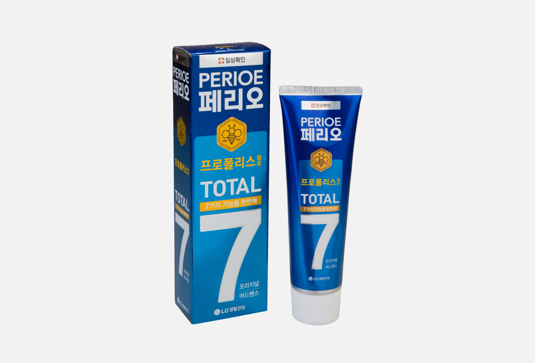Зубная паста PERIOE Total 7 Original 120 г уход за полостью рта perioe зубная паста комплексного действия total 7 sensitive