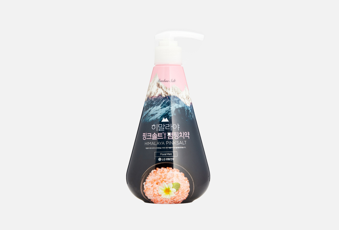цена Зубная паста с розовой гималайской солью PERIOE Pumping Himalaya Pink Salt Floral Mint 1 шт