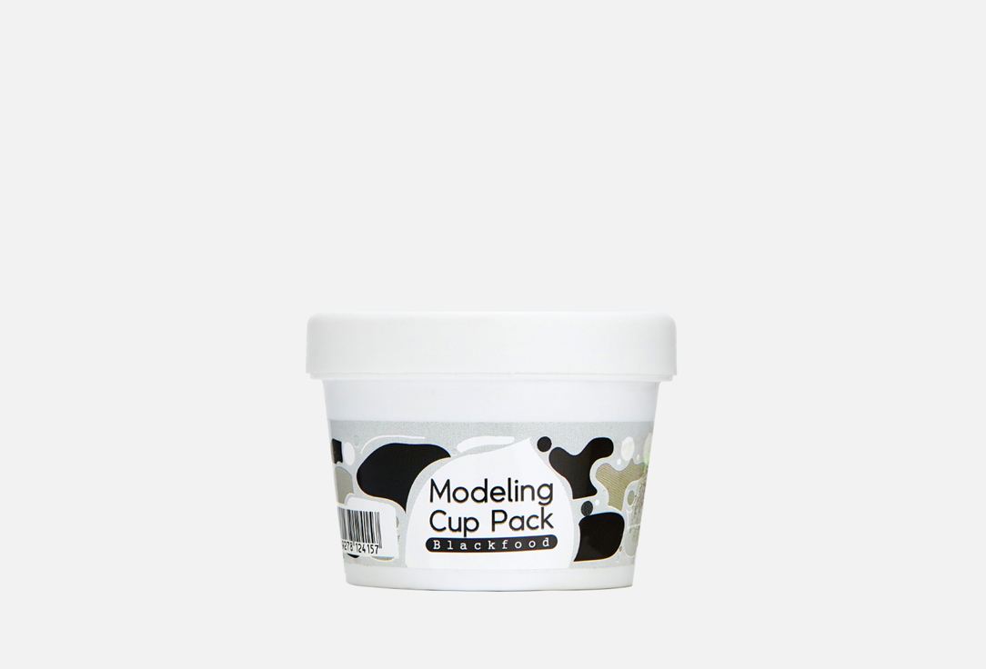 Маска альгинатная Уголь INOFACE Blackfood Modeling Cup Pack 15 г уход за лицом inoface маска альгинатная для сияния кожи