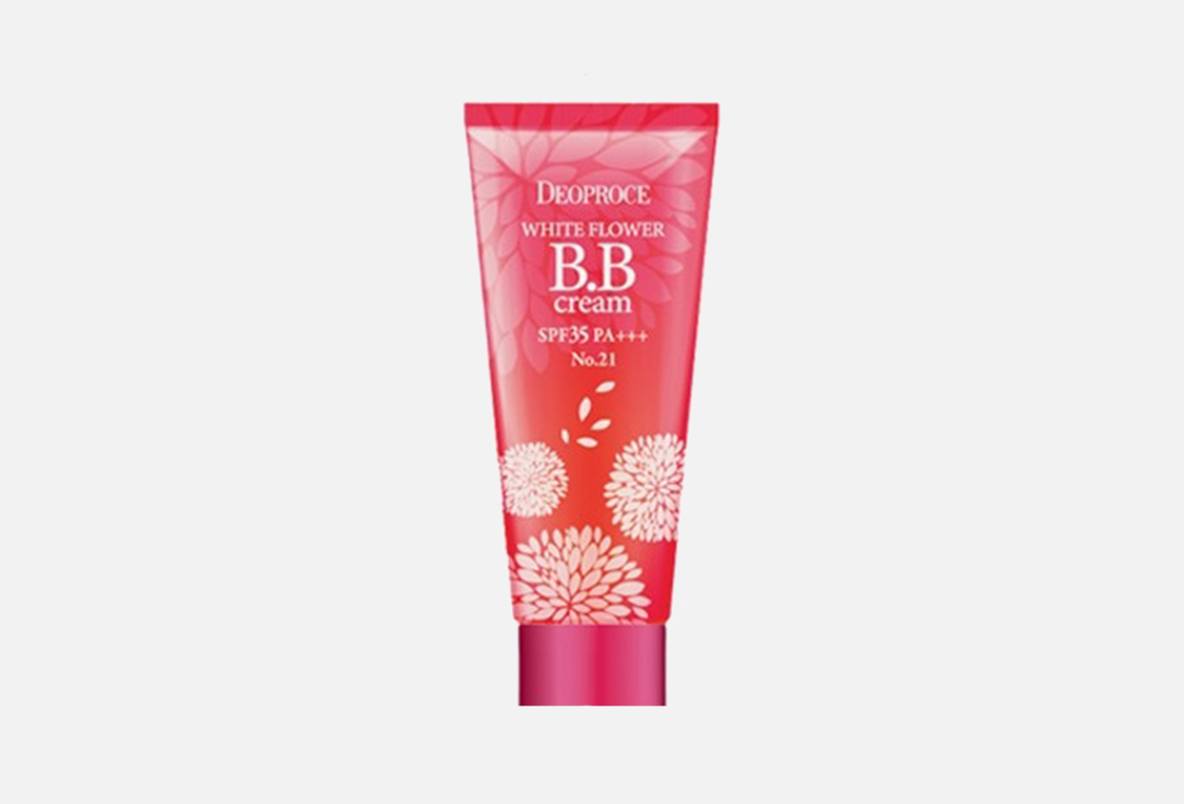 

BB крем SPF35 DEOPROCE, Бежевый, White Flower BB Cream 30 г