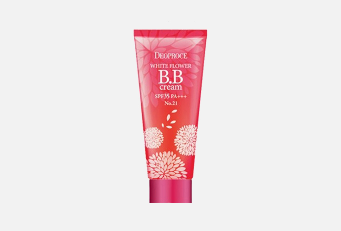 

BB крем SPF35 DEOPROCE, Бежевый, White Flower BB Cream 30 г