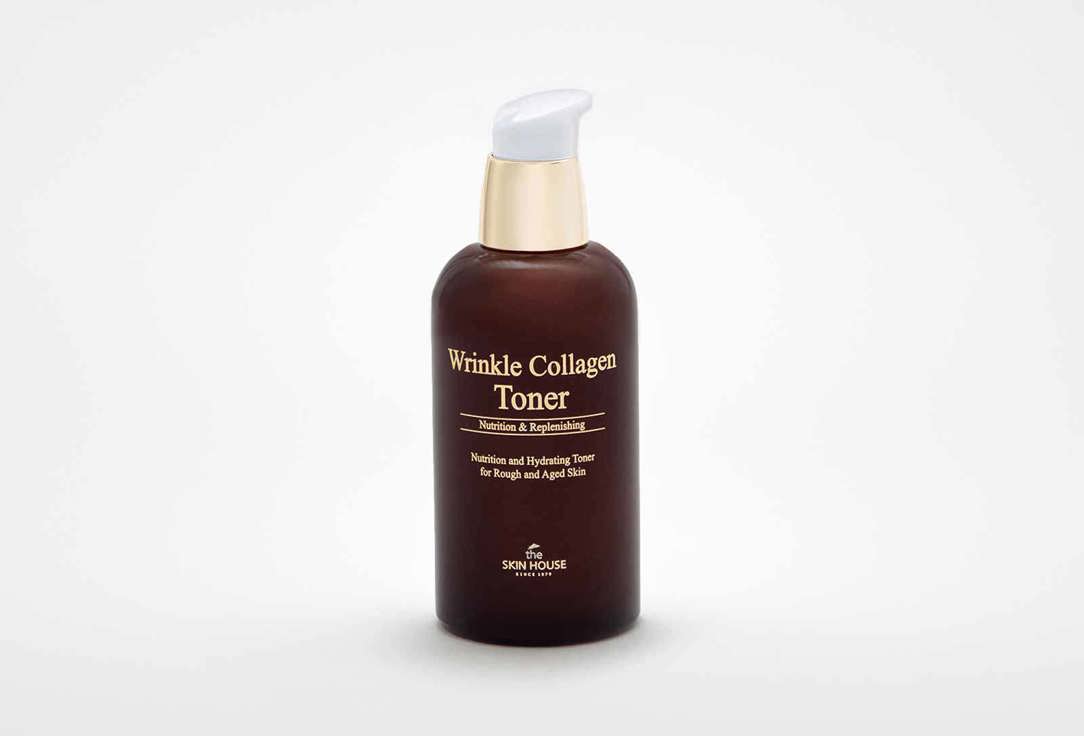 

Тонер антивозрастной THE SKIN HOUSE, WRINKLE COLLAGEN TONER 130 мл