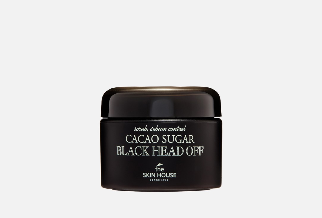 

скраб для лица против черных точек THE SKIN HOUSE, Сacao Sugar Black Head Off 50 мл