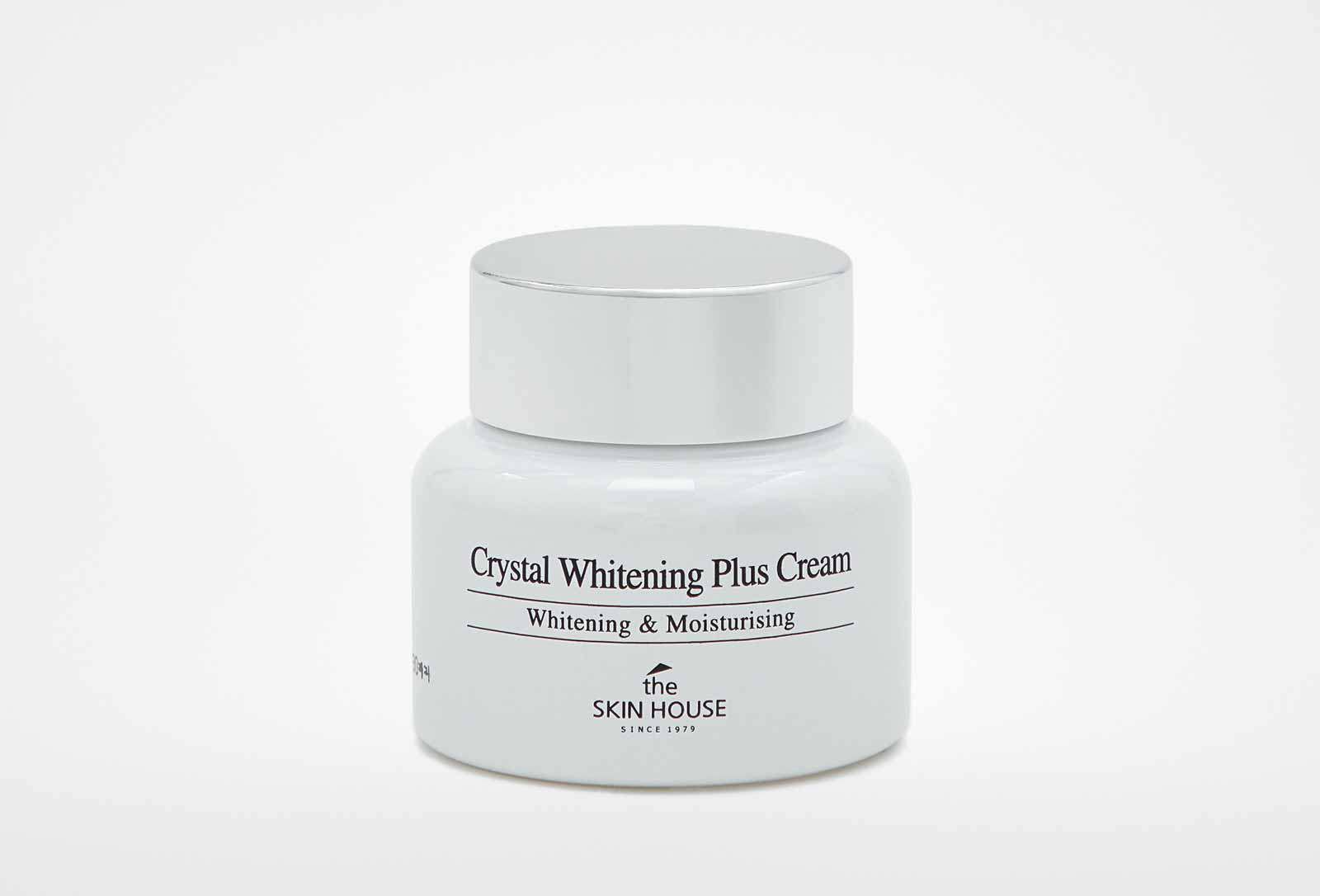 Осветляющий крем против пигментации для лица Crystal Whitening Plus Cream 50г