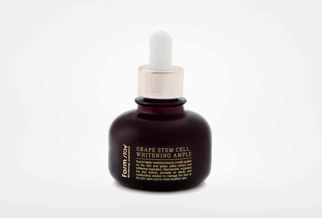 Изображение товара Сыворотка ампульная с фито-стволовыми клетками винограда Farm Stay GRAPE STEM CELL WHITENING AMPULE