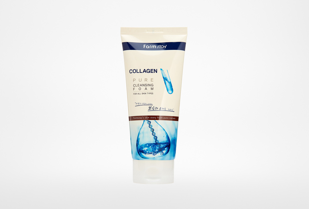 Изображение товара Пенка для умывания с коллагеном Farm Stay COLLAGEN PURE CLEANSING FOAM 180 мл