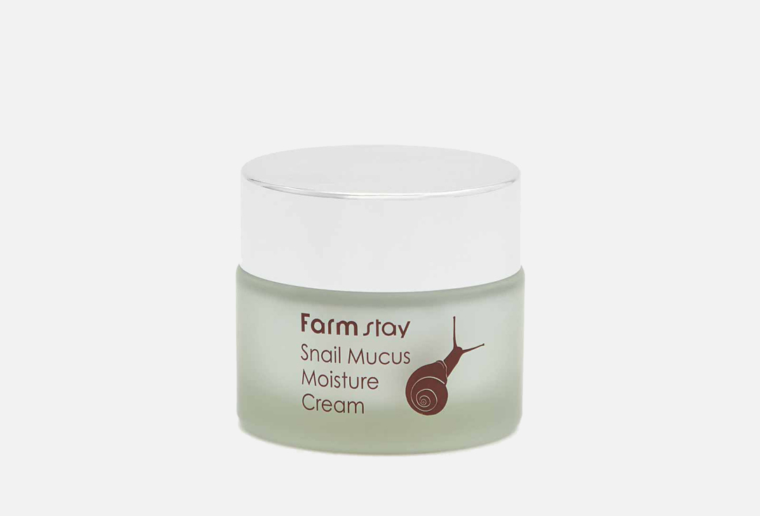 Изображение товара Увлажняющий крем с экстрактом улитки Farm Stay Snail Mucus Moisture Cream для лица и шеи